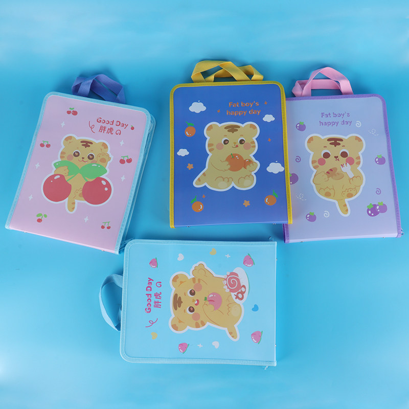 手提补课包A4文件袋文件夹拉链包多功能试卷夹学生卡通试卷收纳袋,文具电教/文化用品/商务用品,文件袋/资料袋/试卷收纳袋,淘宝优惠券,粉丝福利购,淘宝优惠卷