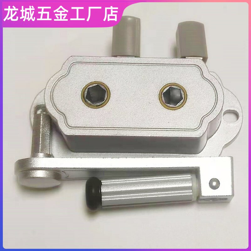 升降晾衣架手摇器配件通用免打孔阳台单双杆晒衣架三孔双孔手摇把图片