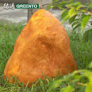 发光石头灯户外公园景观装饰发光石园林石头灯园林艺术仿真石