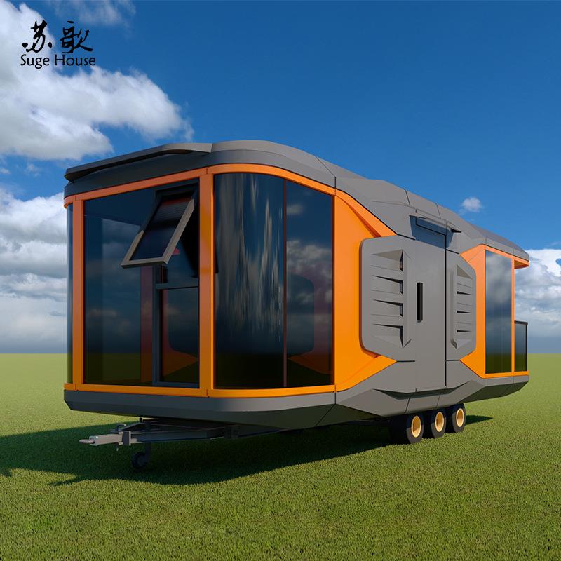生产厂家可移动景区度假民宿太空舱阳光房设计施工建造模块化房屋