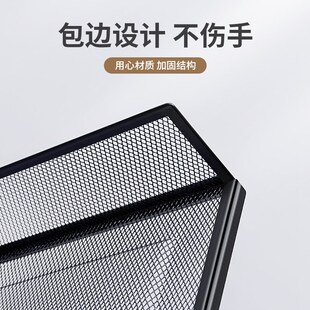 a3a4桌面文件架金属办公文件框多层文件座欧式桌上收纳盒分栏置物