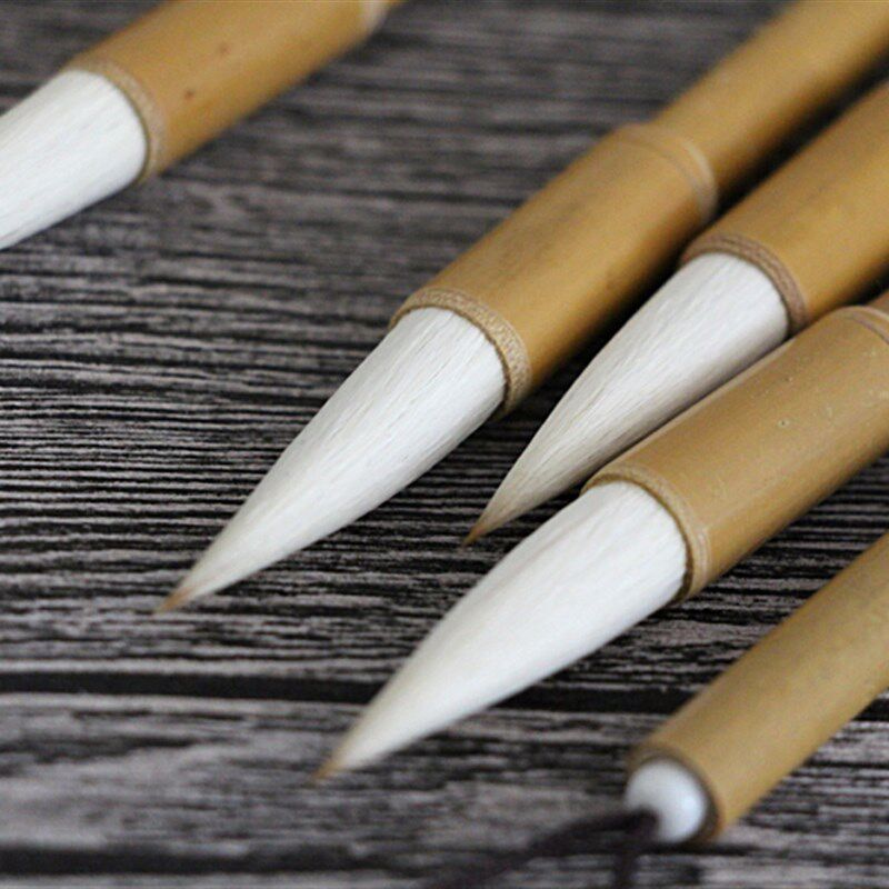 七狼三羊兼毫中楷加健官笔狼羊兼毫毛笔中楷欧楷颜楷对联用收峰好