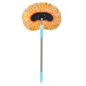 洗车拖把不伤车伸缩软毛洗车刷子汽车刷车用品专用擦车拖把除尘掸