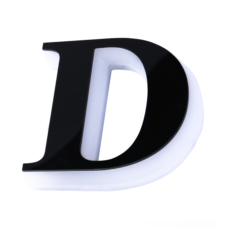 广告牌制作户外门头不锈钢水晶LED迷你发光字招牌亚克力灯箱定做