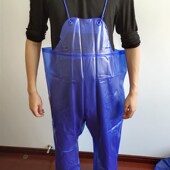故乡行加厚吊带雨裤 渔民养殖远洋公司雨衣杀猪养猪屠宰海胶水裤