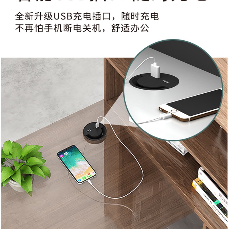 职员桌屏风隔断办公卡位4四六6人位员工桌办公室财务办公桌椅组合