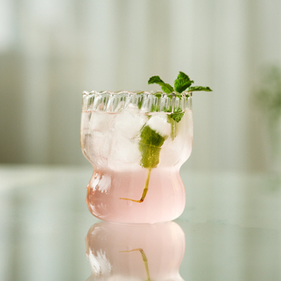 肆月日式酒具玻璃家用喝酒杯子高级感个性小酒杯果酒清酒杯烧酒杯