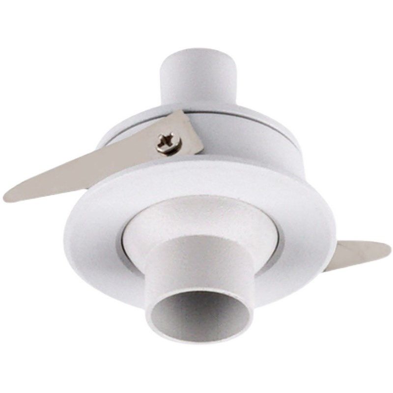 黑色嵌入式led小角度小射灯防眩凸嘴1W3W开孔4公分40mm聚光10 8度