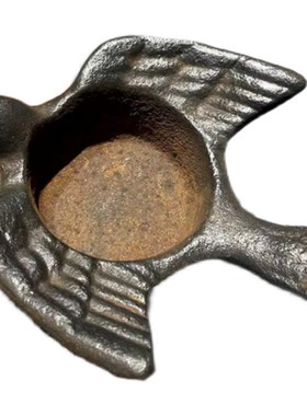 仿铸铁燕子灯书房摆放室内客厅复古怀旧案头摆件收藏包邮居家新品