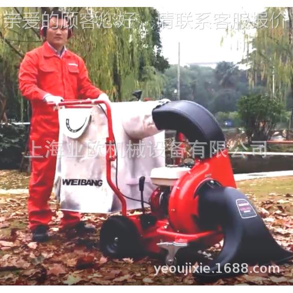 理式WBLV506H V自走汽WBLV506H油动力吸叶叶机 钢底盘落清机