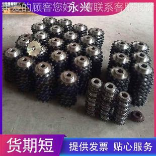 45#钢工业链轮机械510传动链62轮0b08b4b单排型双排不锈钢链轮号