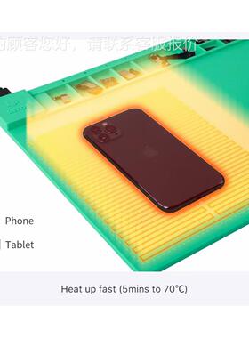 REFX锐狐屏 RS25330防静电维修加垫O手机平板拆屏热压预热台软硅