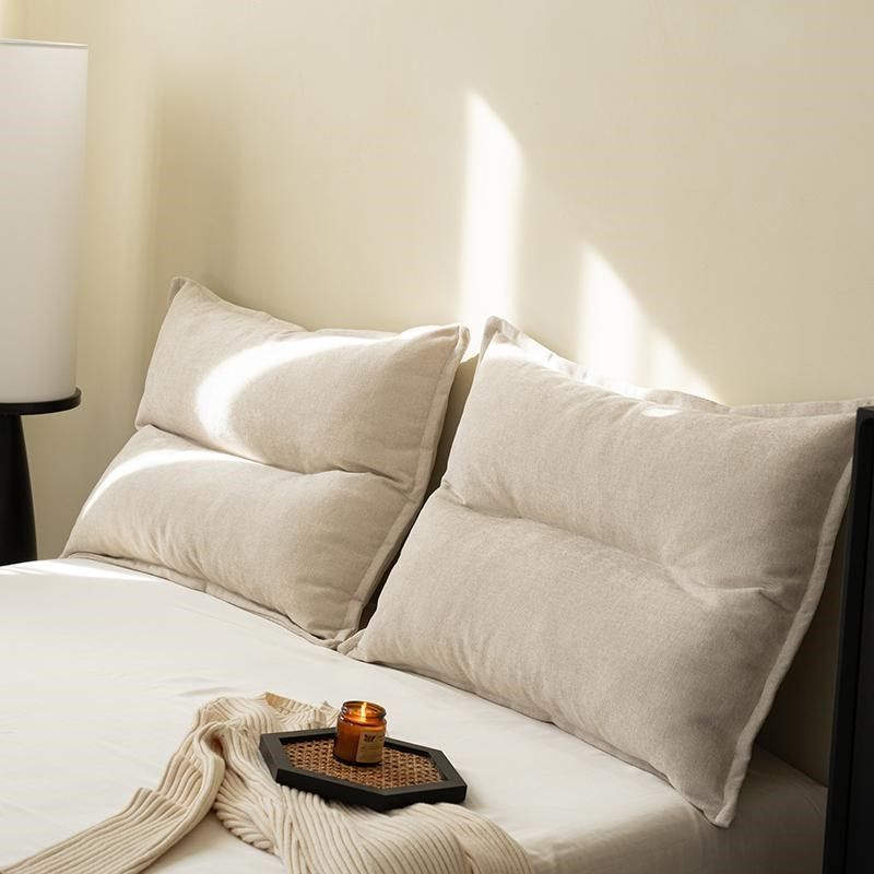 侘寂风床头大靠背 无床头榻榻米靠背垫软包 雪尼尔沙发靠枕可拆洗,居家布艺,床头靠垫,淘宝优惠券,粉丝福利购,淘宝优惠卷