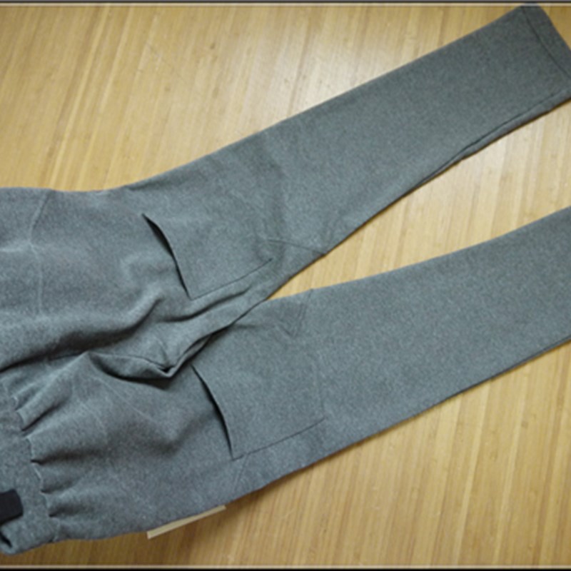 设计感很强!春秋女款纯棉卫裤小脚裤休闲多袋高腰系带长裤子