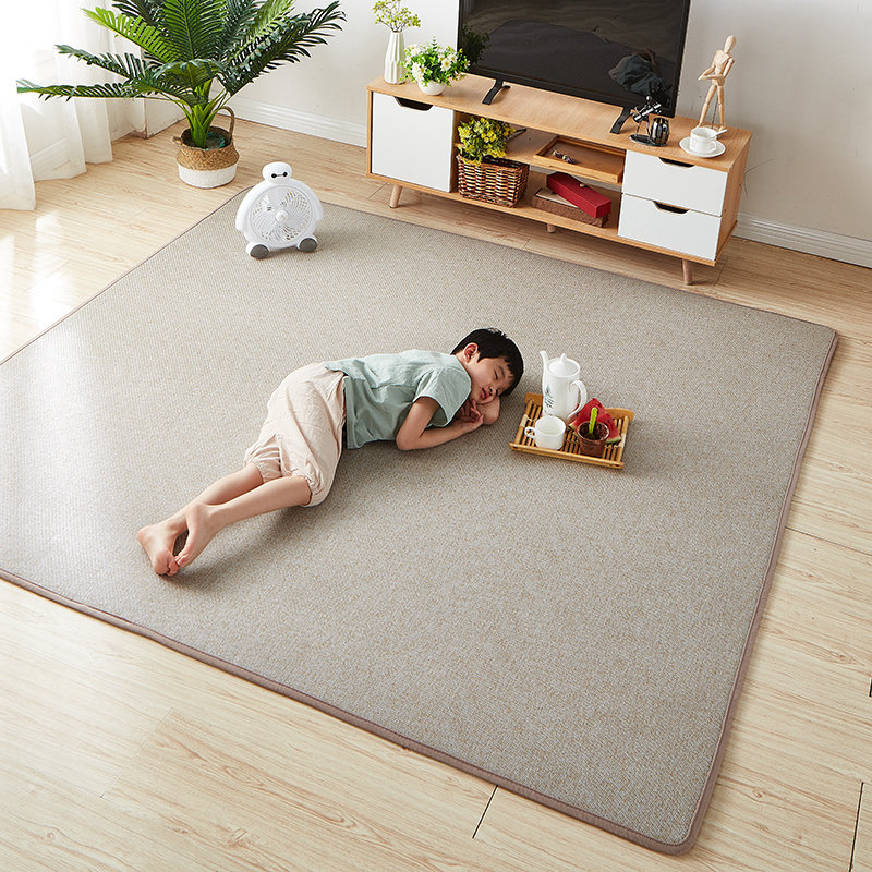 凉席地毯夏季防滑客厅茶几夏天藤编清凉日式榻榻米地垫软爬行垫,居家布艺,地毯,淘宝优惠券,粉丝福利购,淘宝优惠卷