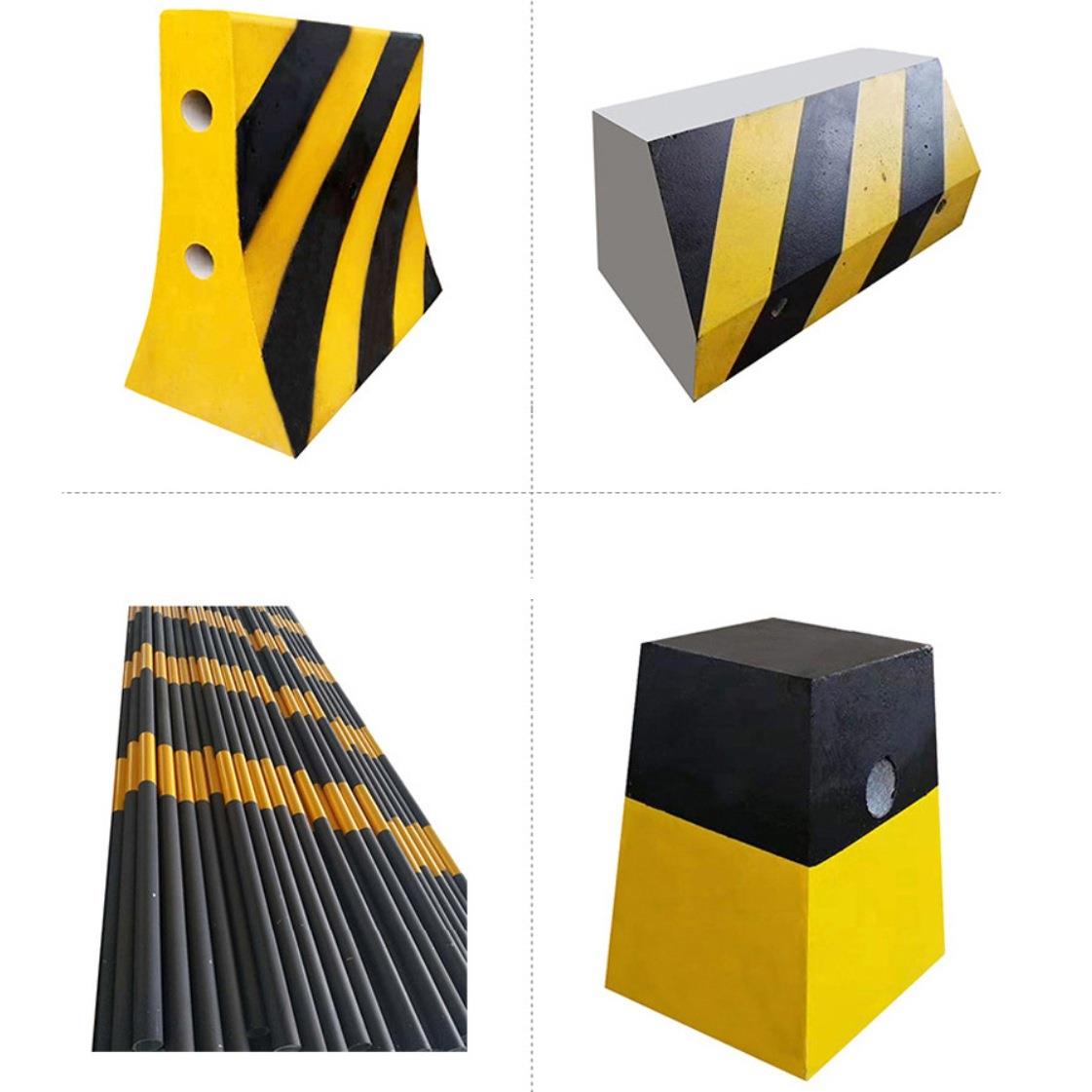 深圳款道路交通隔离石墩学校水泥墩底座广州款钢结构围挡防撞墩