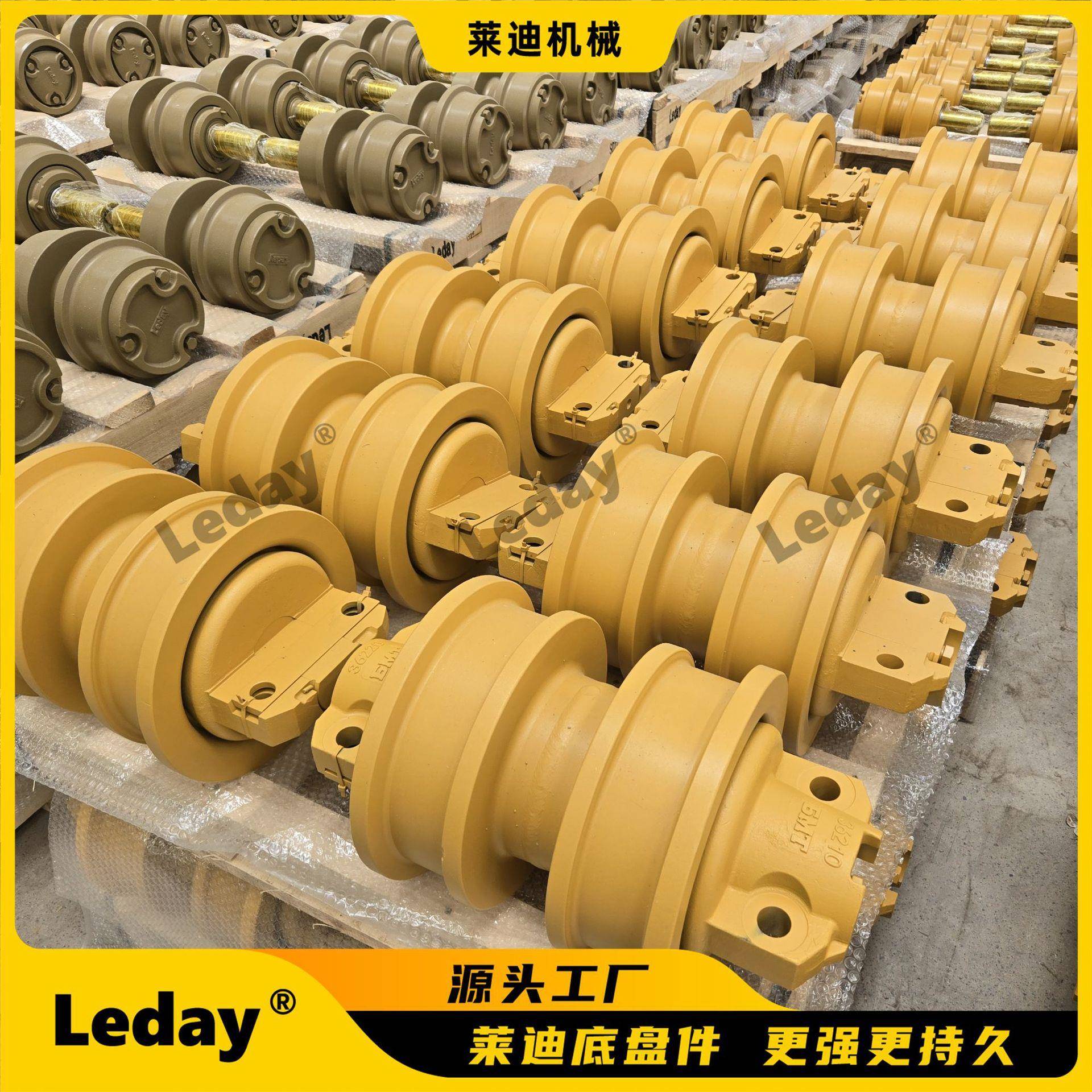 供应双边支重轮D155A支重轮17A-30-00080推土机配件双边承重轮