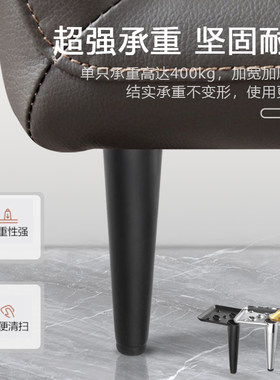 轻奢家具地脚沙发腿茶几脚电视柜脚斗柜床衣柜支撑脚加厚橱柜支腿