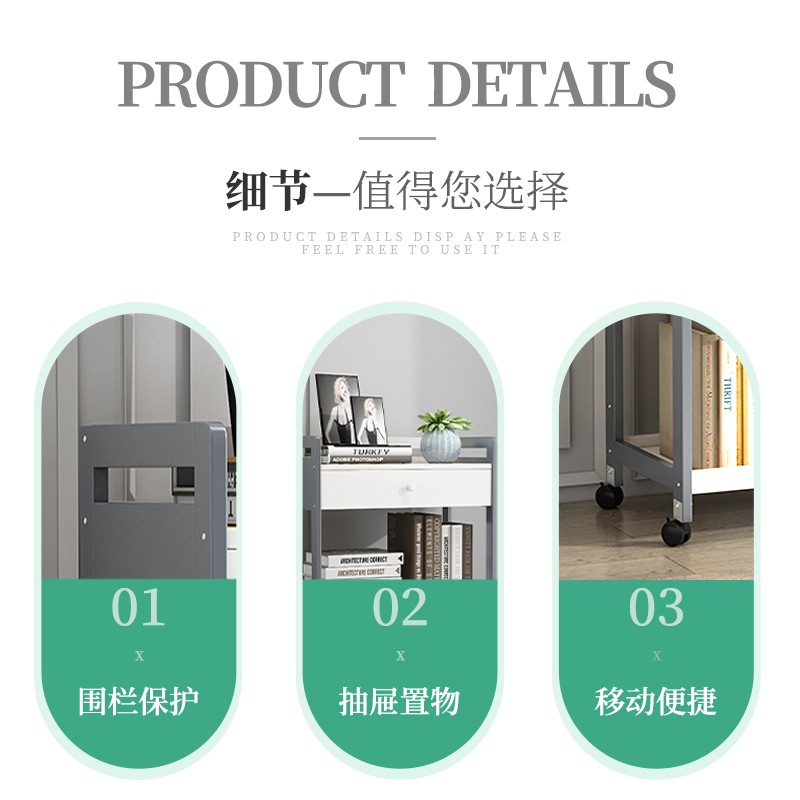 美容推车美容院专用美容车小推车多功能理发店移动美甲工具车新款