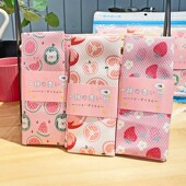 韩国卡通鱼鳞抹布厨房专用不沾油抹布家用不掉毛刷碗布清洁百洁布