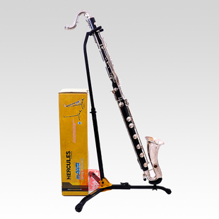 海克力斯低音单簧管巴松大管架子支架托架地架展示架立式可折叠