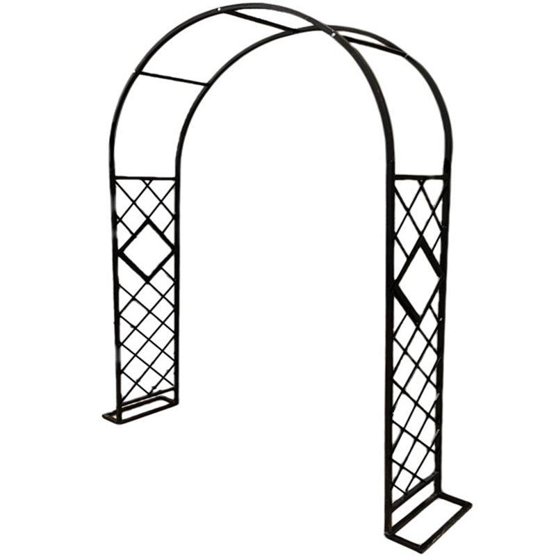 新款铁艺拱门欧式架子园艺户外庭院花架花园月季爬藤架鲜花网格门,鲜花速递/花卉仿真/绿植园艺,花架,淘宝优惠券,粉丝福利购,淘宝优惠卷