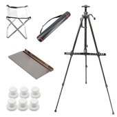 国画写生磁性折叠画板画毡便携式 铁皮书法四尺三开斗方国画画板画