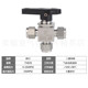 公制英制 熊川阀门 不锈钢球阀 卡套球阀 规格齐全 316三通球阀