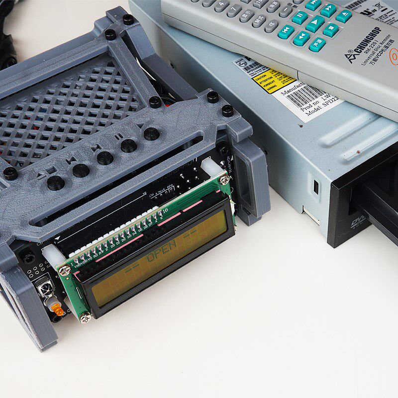 光驱控制器改CD机转盘播放器支架3D打印拼装玩具,影音电器,支架,淘宝优惠券,粉丝福利购,淘宝优惠卷