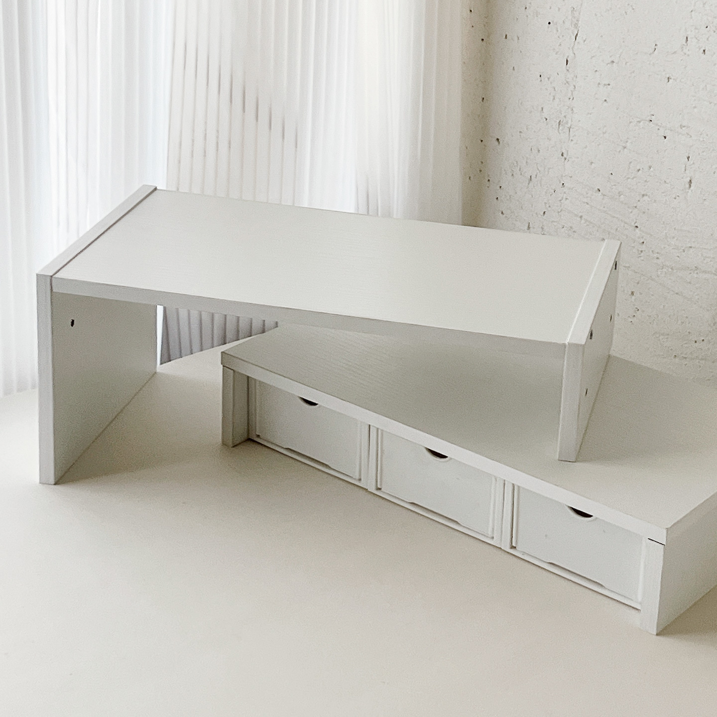 短款桌面笔记本增高置物架