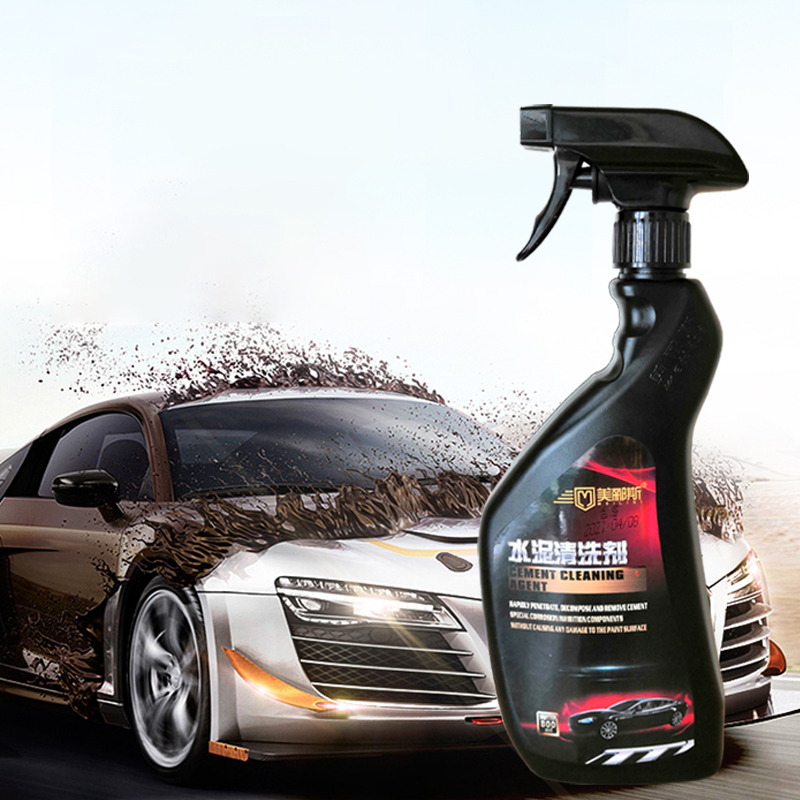 美郦斯水泥克星清洗剂迅速渗透分解祛除水泥沥青尘垢手喷清洗剂