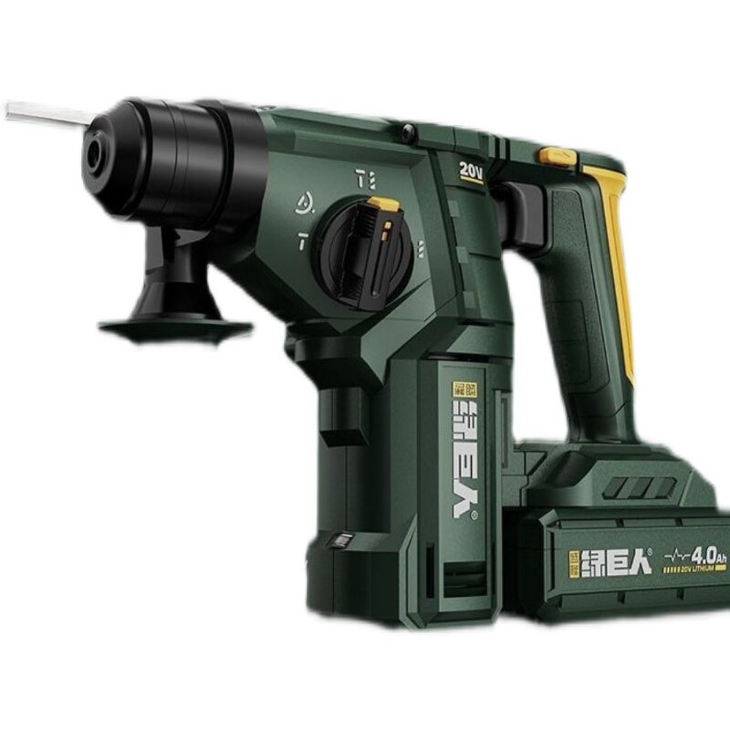 绿巨人电锤钻20V充电式两用无刷线打孔3120电镐冲击钻大功率工业