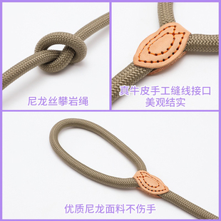 边境牧羊犬专用狗狗绳子防爆冲P链遛狗牵引绳防挣脱狗链子中大型