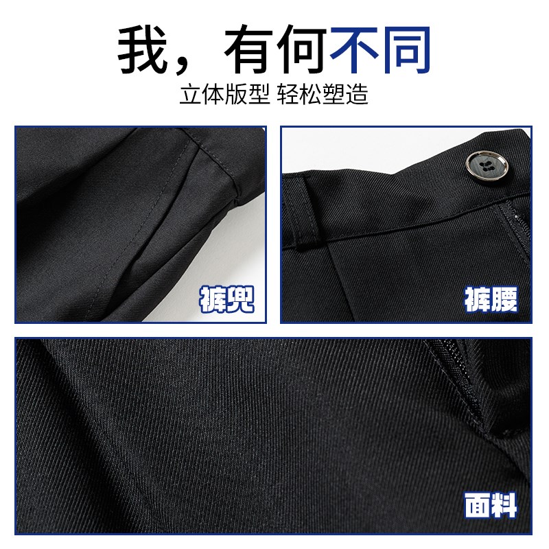 男童西裤儿童黑色藏青直筒裤校园中大童长裤演出钢琴格子西装裤子