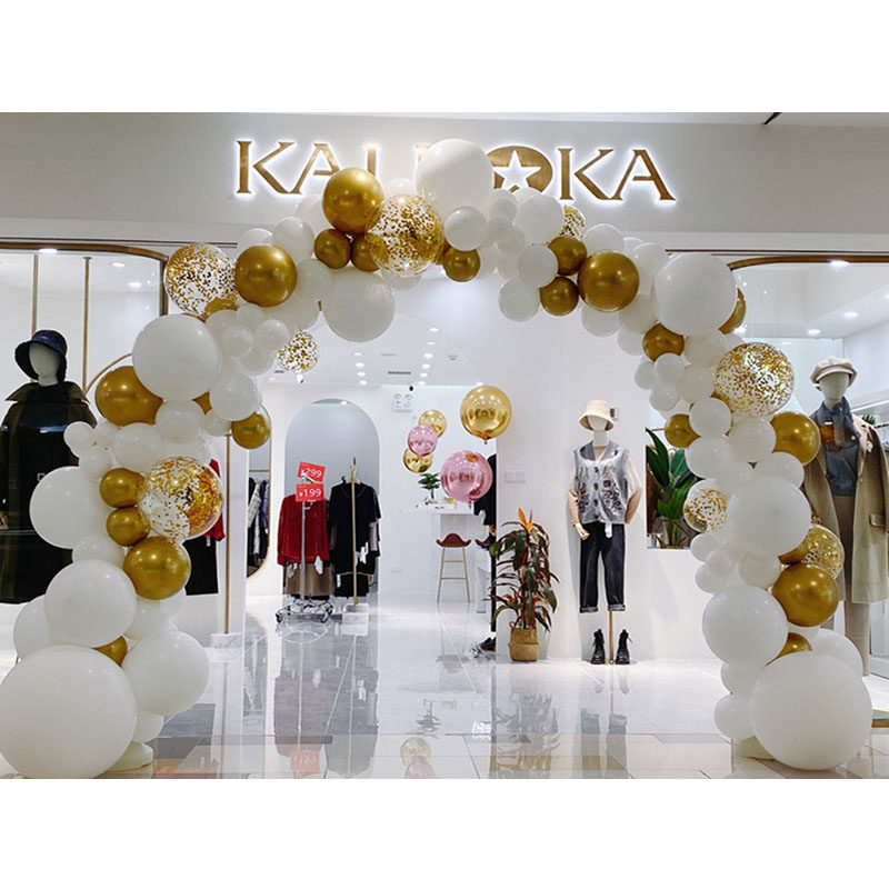 气球拱门支架店铺开业结婚礼酒店门口装饰商场活动迎宾场景布置