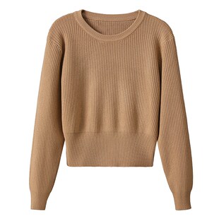 套头毛衣女2025春季新款女装针织衫小个子短款洋气卡腰上衣打底衫