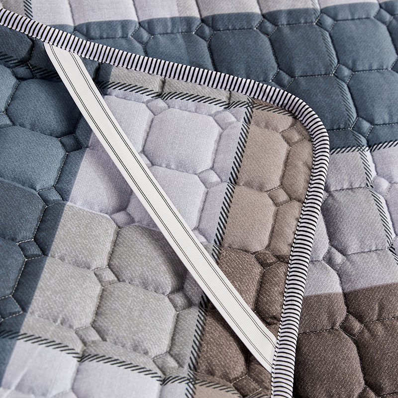 防滑床垫褥子薄款垫被加厚榻榻米垫法莱绒床护垫薄1.35m1.8米水洗