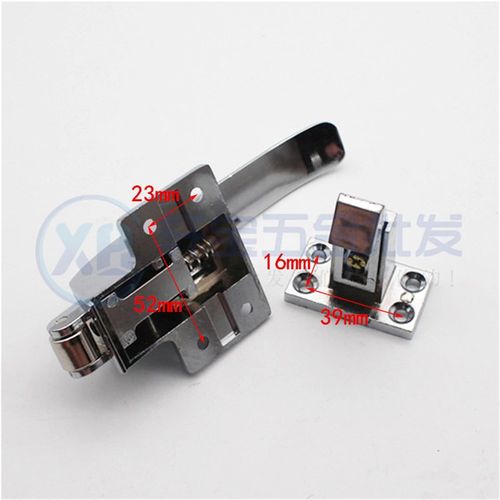 调式烘箱门锁 冰柜锁扣搭扣把手冷库门锁烘箱锁 平门拉手烤箱配件