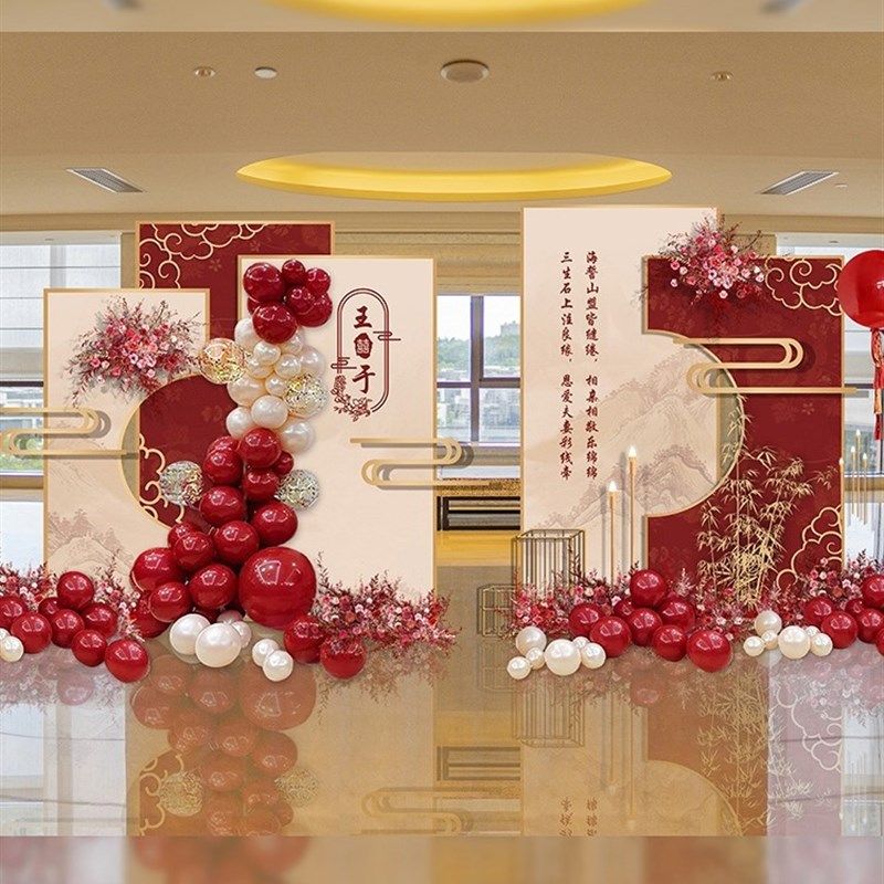 新中式订婚宴布置装饰背景墙网红婚礼酒店婚庆结婚场景kt板套餐,节庆用品/礼品,装扮布置套餐,淘宝优惠券,粉丝福利购,淘宝优惠卷