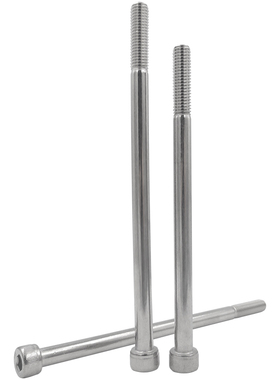 M6M8M10M12*x110x120x130x140x150不锈钢304半牙内六角螺丝钉螺栓