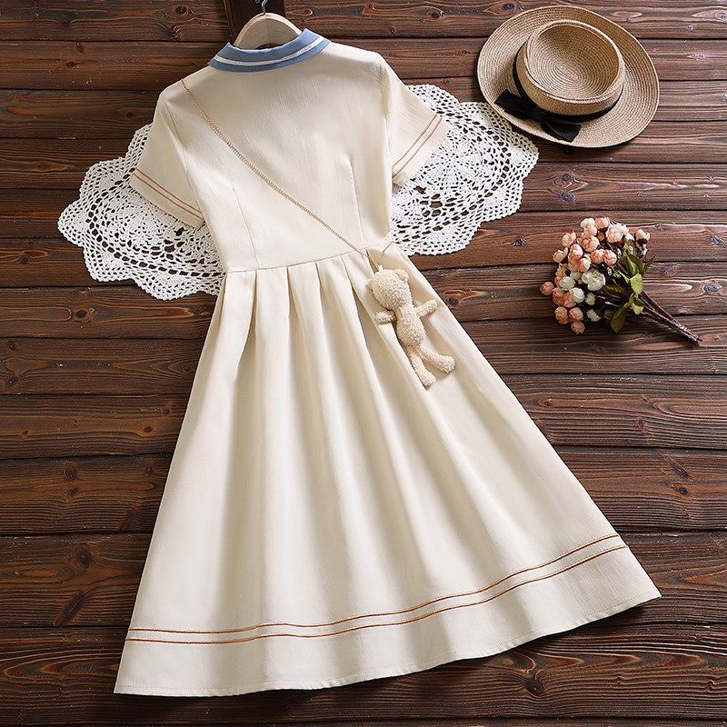 12岁13大童14初中15高中学生16少女孩连衣裙夏17春秋季假两件裙子