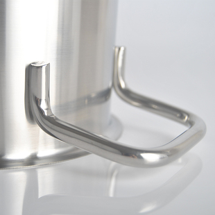 维乐仕18/10不锈钢高深汤锅炖锅高锅芦笋锅16/20cm带炸篮隔渣篮子