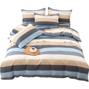 加厚纯棉被套单件全棉学生宿舍单人被罩150200双人被单床上用品