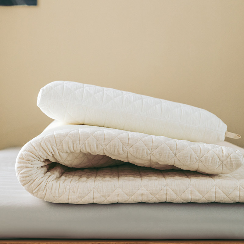 新款简约无压记忆棉床垫全棉A类床垫子榻榻米褥子卧室可折叠拆洗