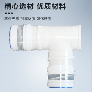 T型160mm三通双止逆阀厨房油烟机排烟160PVC/150/160/170/180软管