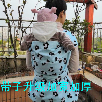 老式棉布背带春秋背袋宝宝背巾前后两用四川重庆背娃袋简易轻便