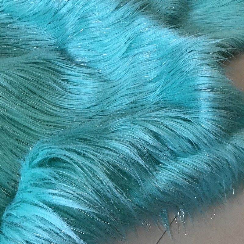 长毛绒布料柜台展示垫底布玩偶娃娃手工布亮丝毛毛面料装饰背景布