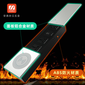 侧滑面板USB充电 多媒体排插台面隐藏式 桌面嵌入式 插座岛台滑盖式