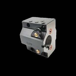 数控车床刀座固定辅助刀塔刀座斜轨镗刀座端面刀座方刀杆内孔刀架