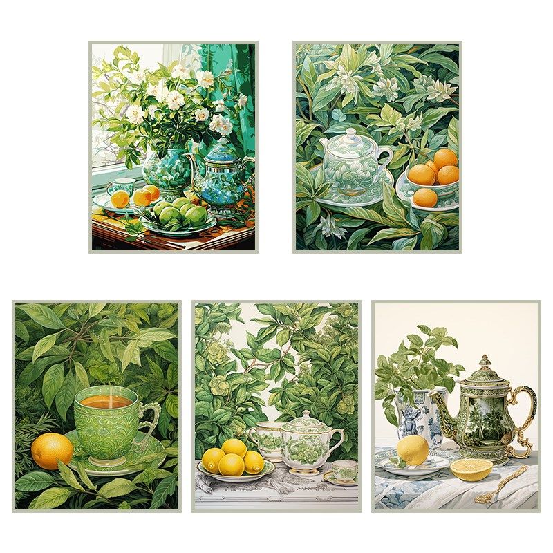 数字油画diy填色画手绘玄关风景客厅手工绘填充油彩画大幅装饰画,家居饰品,DIY/数字油画,淘宝优惠券,粉丝福利购,淘宝优惠卷